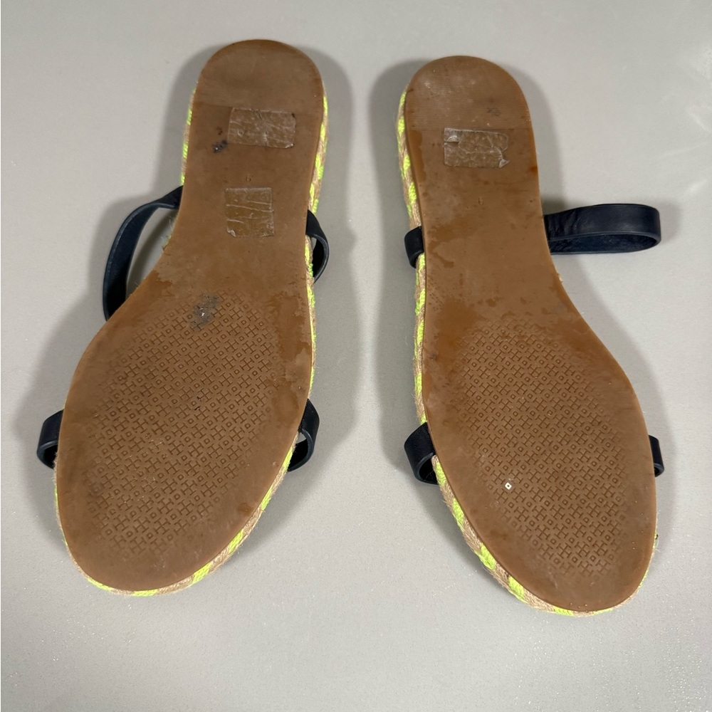 Tory Burch  Espadrille  Sandals 9 - Picture 5 of 10